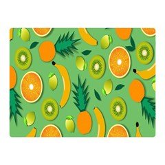 Fruits Double Sided Flano Blanket (mini)  by nate14shop