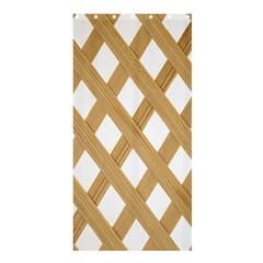 Wooden Shower Curtain 36  X 72  (stall)  by nate14shop