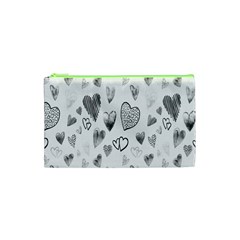Hd-wallpaper-love-valentin Day Cosmetic Bag (xs) by nate14shop