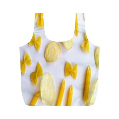 Pasta Full Print Recycle Bag (m) by nate14shop