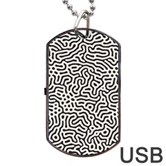 Animal-seamless-vector-pattern-of-dog-kannaa Dog Tag Usb Flash (two Sides) by nate14shop