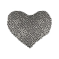 Animal-seamless-vector-pattern-of-dog-kannaa Standard 16  Premium Heart Shape Cushions by nate14shop