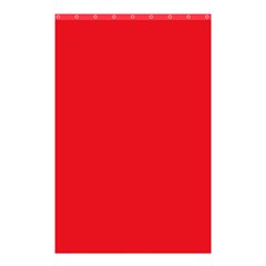 Background-red Shower Curtain 48  X 72  (small)  by nate14shop