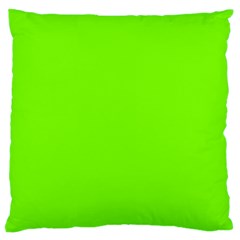 Grass-green-color-solid-background Standard Flano Cushion Case (two Sides) by nate14shop