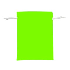 Grass-green-color-solid-background Lightweight Drawstring Pouch (S)