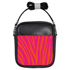 Pattern-002 Girls Sling Bag