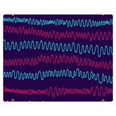 Waves Double Sided Flano Blanket (Medium) 