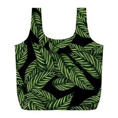 Leaves  Full Print Recycle Bag (l) by artworkshop