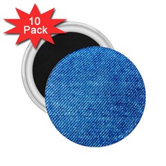 Jeans Blue  2 25  Magnets (10 Pack)  by artworkshop