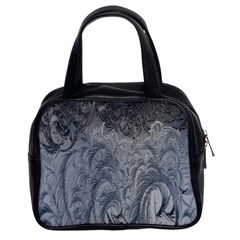 Ice Frost Crystals Classic Handbag (Two Sides)