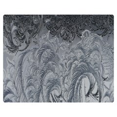 Ice Frost Crystals Double Sided Flano Blanket (Medium) 