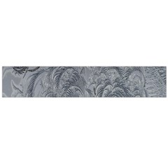 Ice Frost Crystals Large Flano Scarf  by artworkshop