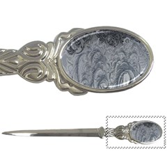 Ice Frost Crystals Letter Opener by artworkshop