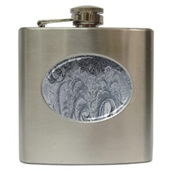 Ice Frost Crystals Hip Flask (6 Oz)