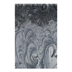 Ice Frost Crystals Shower Curtain 48  X 72  (small)  by artworkshop