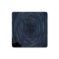  Stars Rotation  Square Magnet by artworkshop