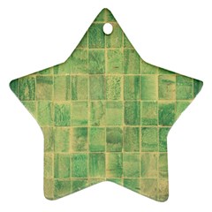 Bathroom Ceramic  Star Ornament (Two Sides)