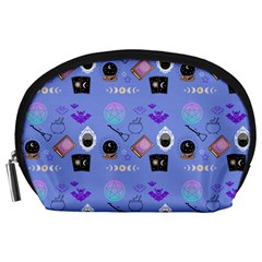 Pale Blue Goth Accessory Pouch (large)