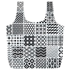 Ilustrasi Pattern Full Print Recycle Bag (xxl) by nate14shop