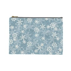 Snow-frozen Cosmetic Bag (large) by nate14shop