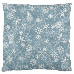 Snow-frozen Large Flano Cushion Case (two Sides)