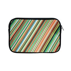 Stripe-colorful-cloth Apple Ipad Mini Zipper Cases by nate14shop