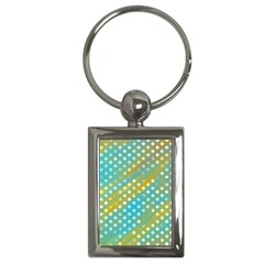 Abstract-polkadot 01 Key Chain (rectangle) by nate14shop