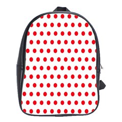 Abstract-polkadot 02 School Bag (xl) by nate14shop