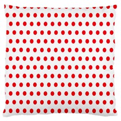 Abstract-polkadot 02 Large Flano Cushion Case (two Sides) by nate14shop