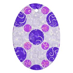 Art-polka Ornament (oval) by nate14shop