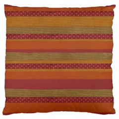 Background-lines Large Cushion Case (One Side)