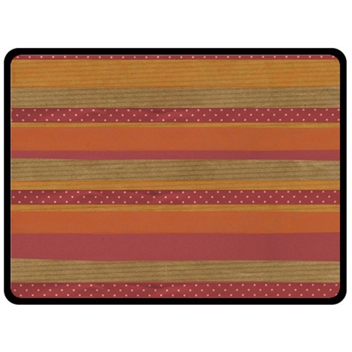 Background-lines Double Sided Fleece Blanket (Large) 