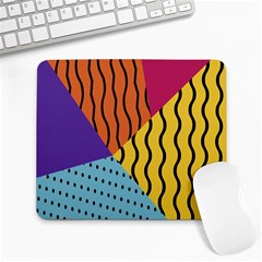 Background-lines-callor Large Mousepads