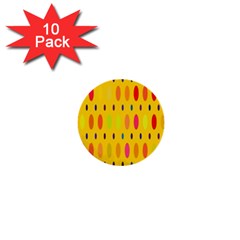 Banner-polkadot-yellow 1  Mini Buttons (10 Pack) 