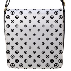 Circle Flap Closure Messenger Bag (s) by nate14shop