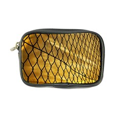 Chain Link Fence Sunset Wire Steel Fence Coin Purse