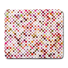 Colorful-polkadot Large Mousepads