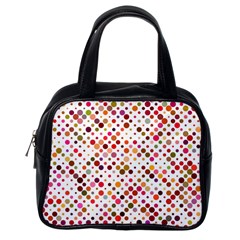 Colorful-polkadot Classic Handbag (One Side)