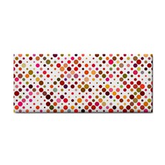 Colorful-polkadot Hand Towel