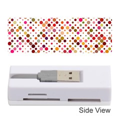 Colorful-polkadot Memory Card Reader (Stick)