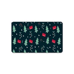 Christmas Pattern Design  Magnet (name Card)