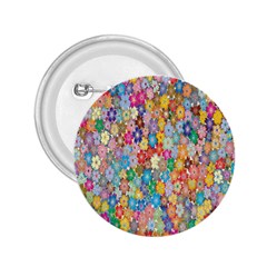 Floral-flower 2.25  Buttons