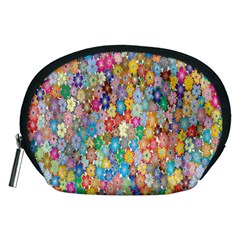 Floral-flower Accessory Pouch (Medium)