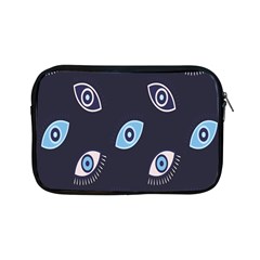 Eyes Evil Eye Blue Pattern Design Apple Ipad Mini Zipper Cases