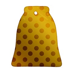 Gold-polkadots Ornament (bell)