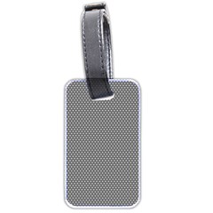 Gray-polkadots Luggage Tag (two sides)