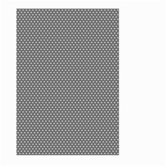 Gray-polkadots Large Garden Flag (Two Sides)