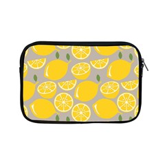 Lemon Pattern Apple Ipad Mini Zipper Cases by artworkshop