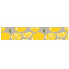 Lemon Pattern Large Flano Scarf  by artworkshop