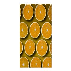 Oranges Slices  Pattern Shower Curtain 36  X 72  (stall)  by artworkshop